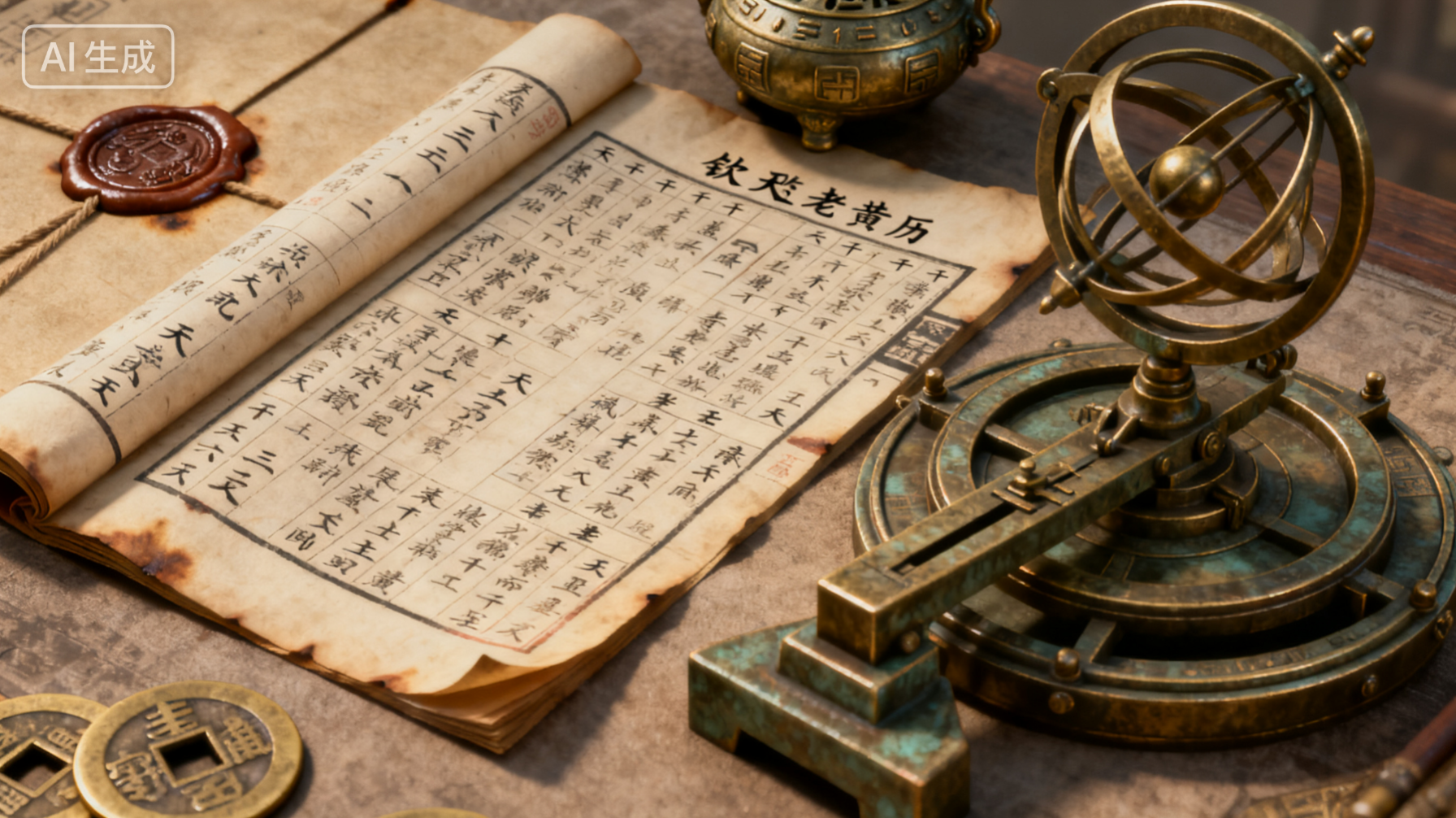 钦天监老黄历【视频生成】【二改版本】-AI应用集