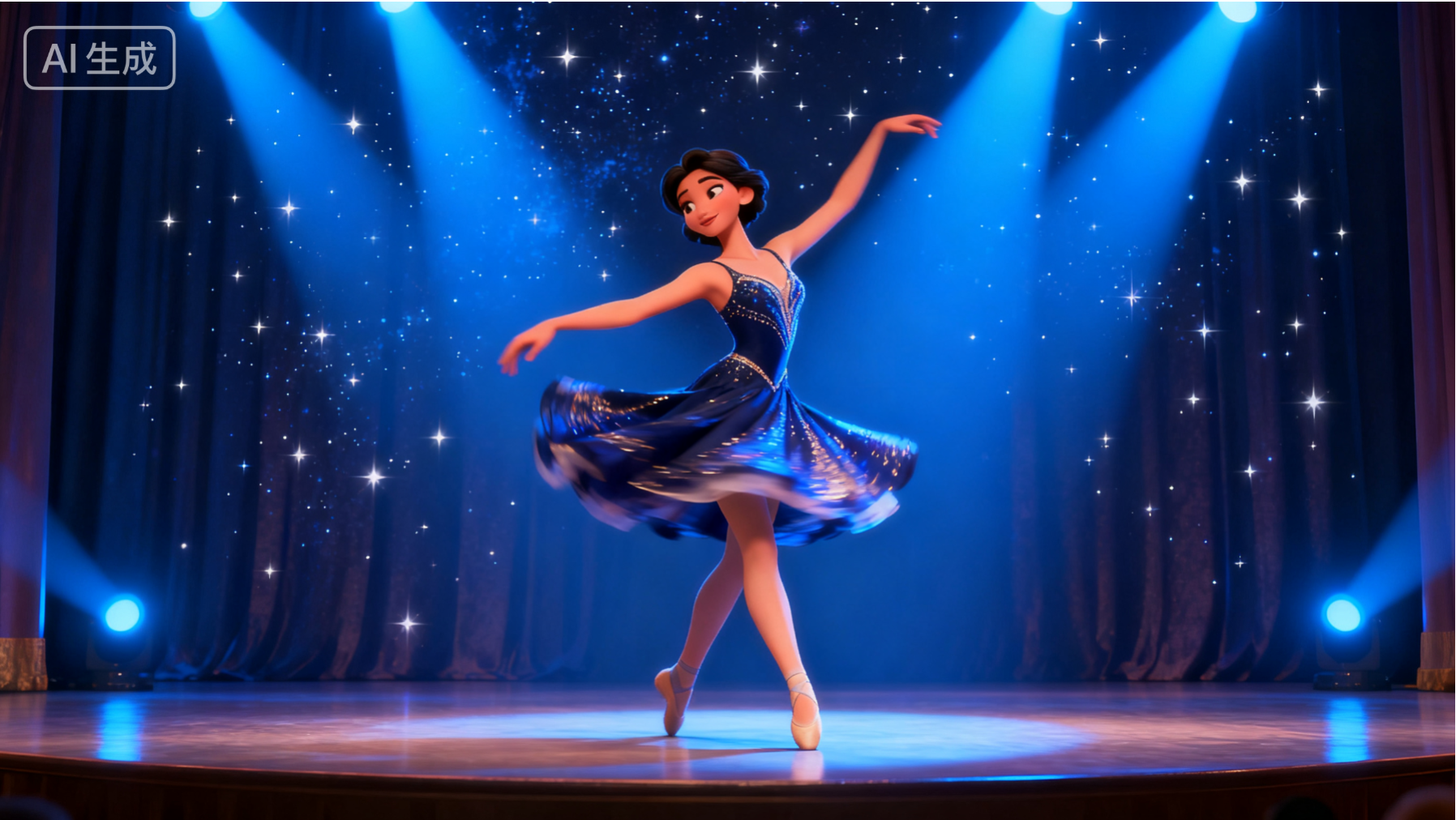 美女跳舞【二改版本】-AI应用集