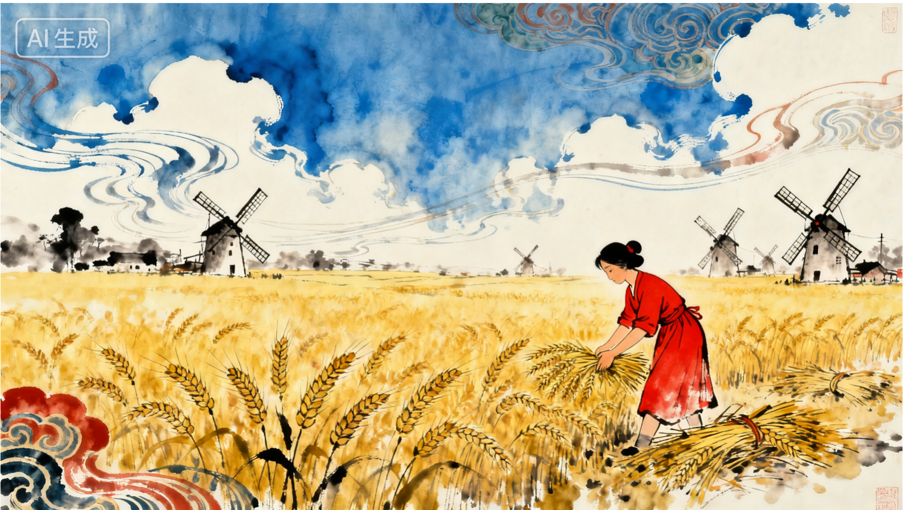 启蒙古诗词【动态视频】-AI应用集