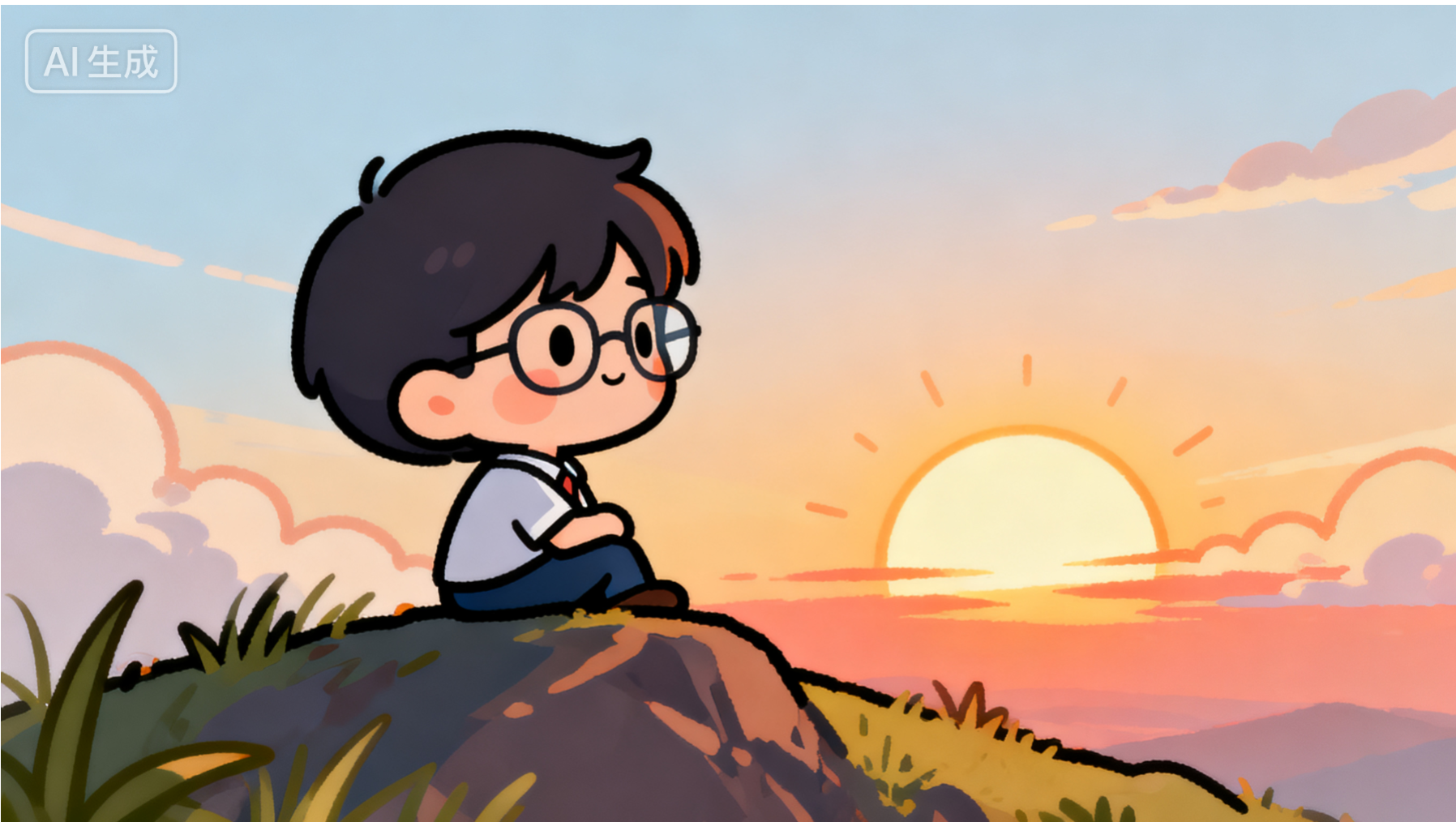 Q同学-励志治愈视频【二改版本】-AI应用集