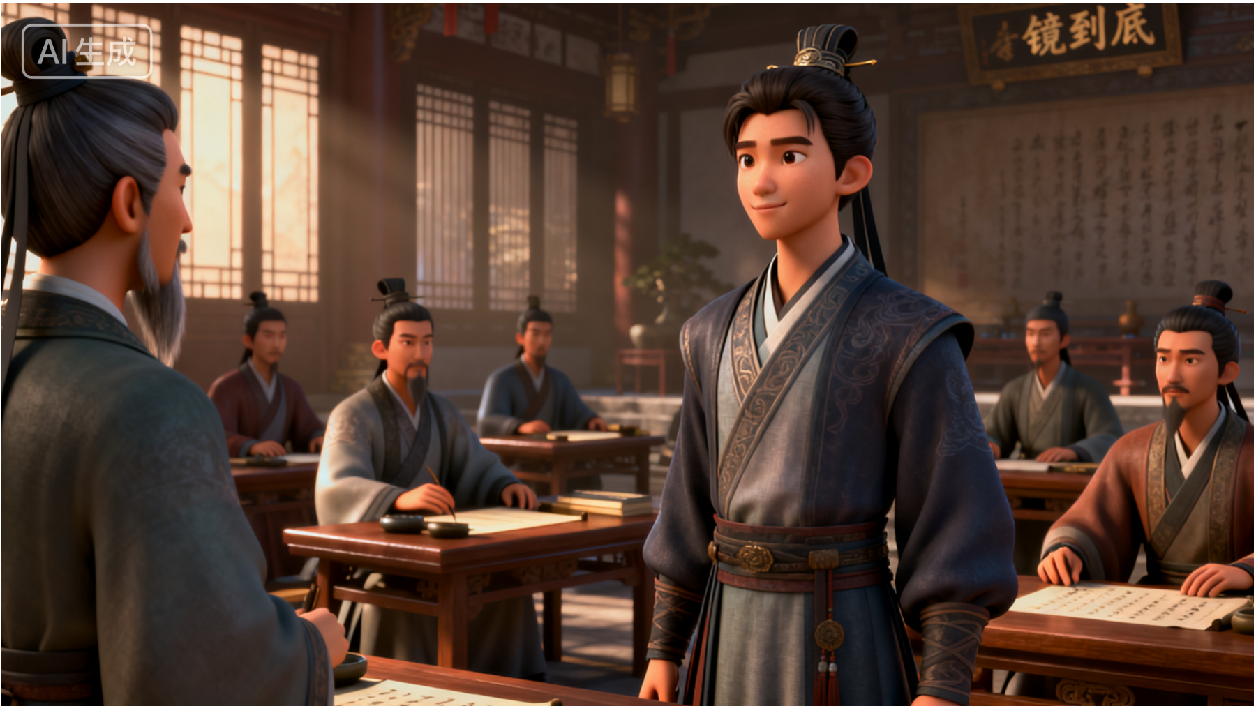 历史人物一生|一镜到底【二改版本】-AI应用集