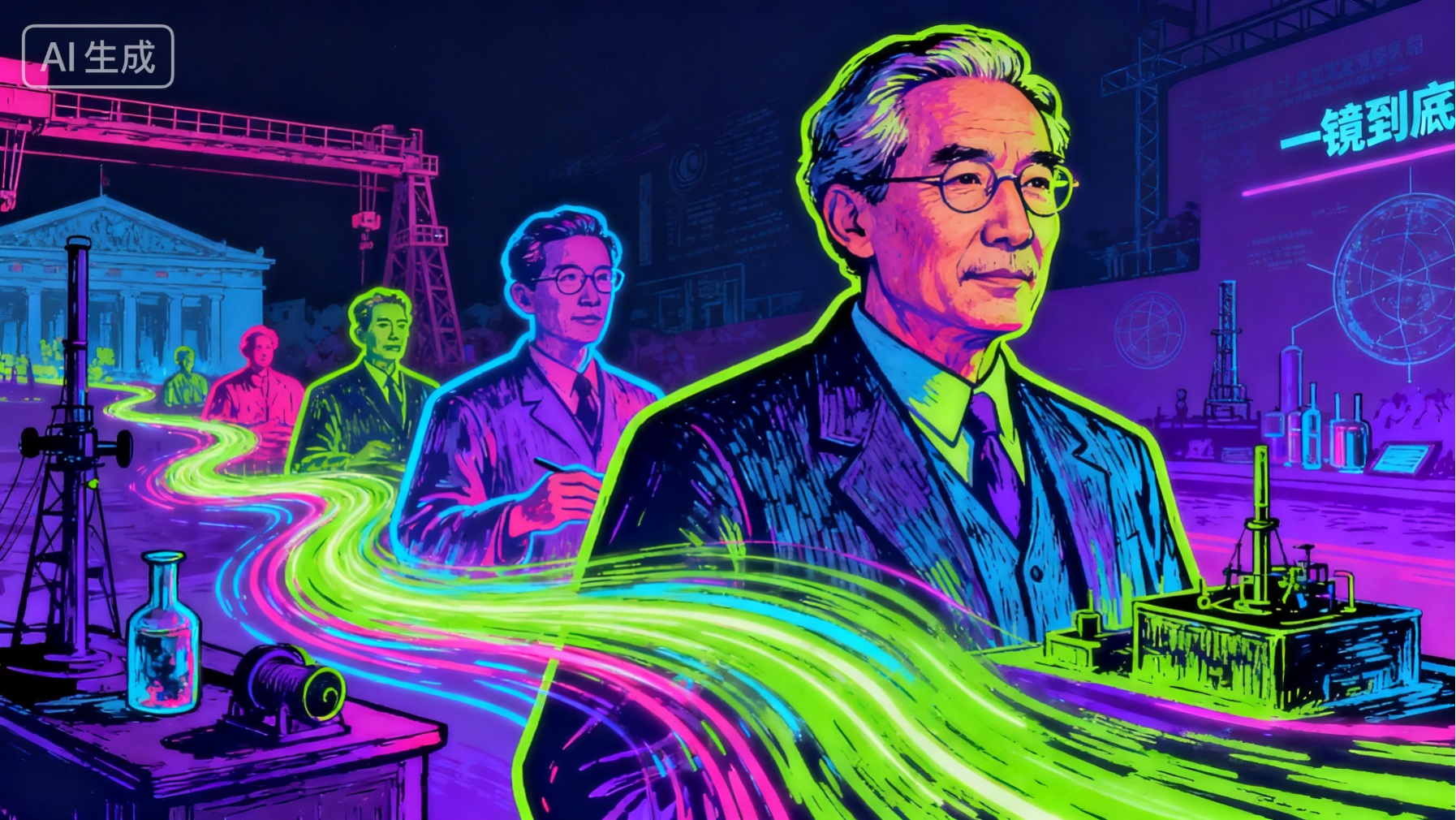 近代人物一生|一镜到底【二改版本】-AI应用集