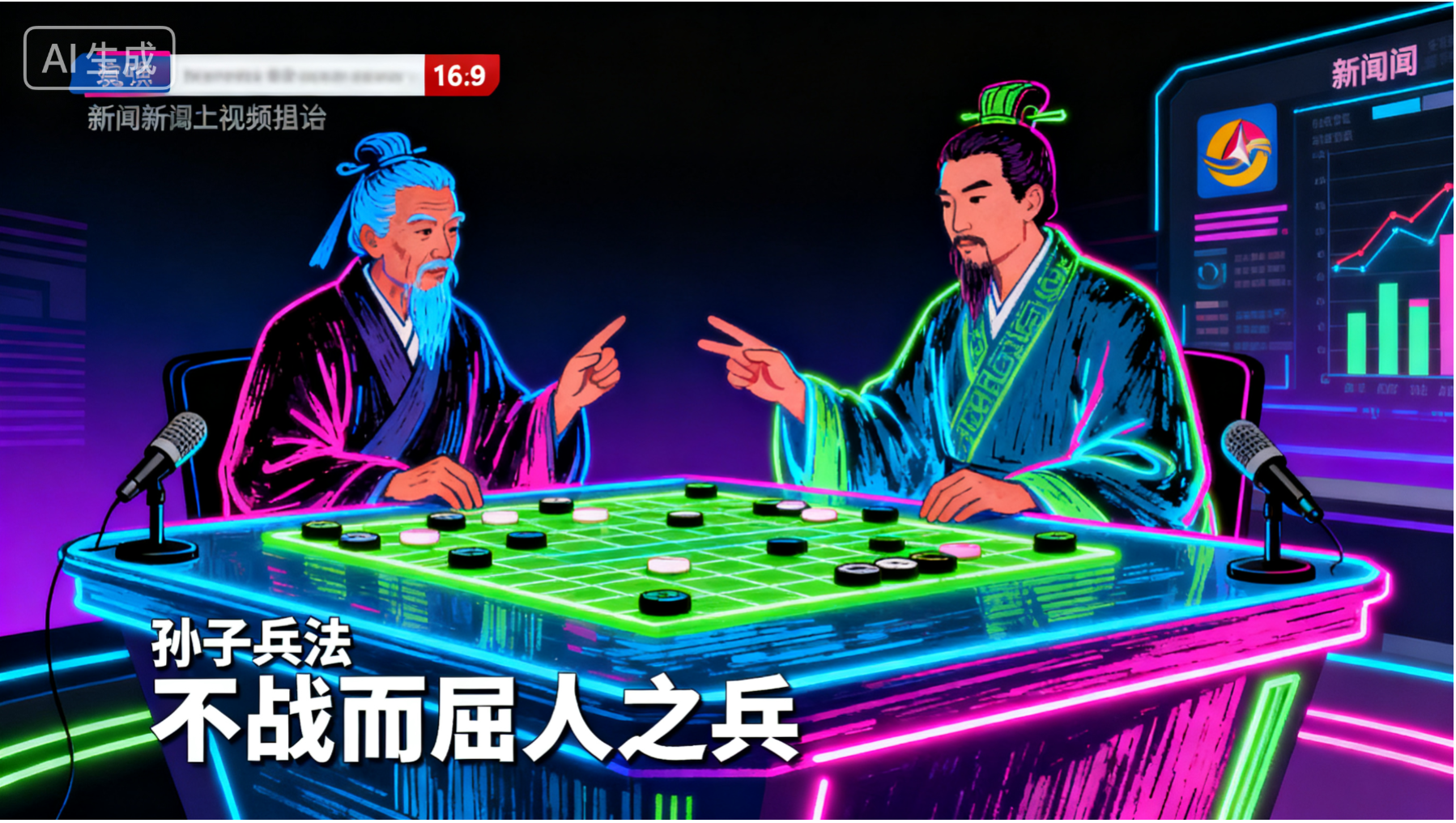 新闻解说视频-孙子兵法【最新版】-AI应用集