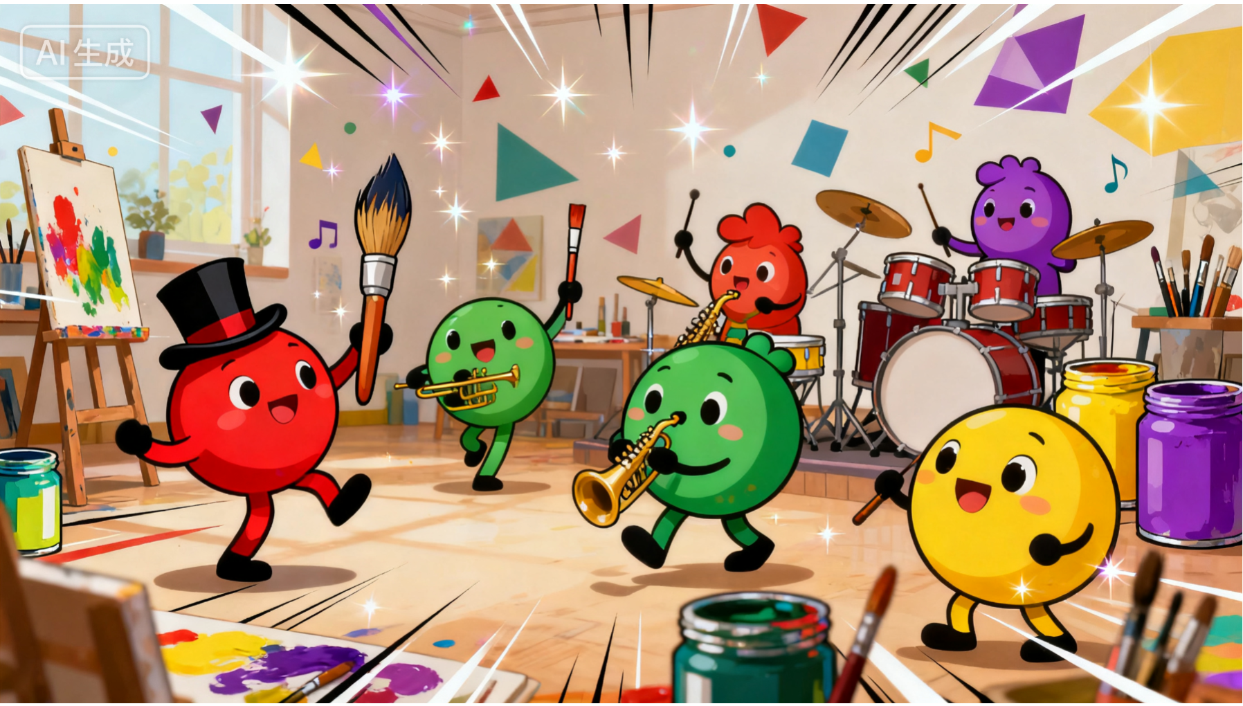 趣味儿童艺术图册-AI应用集