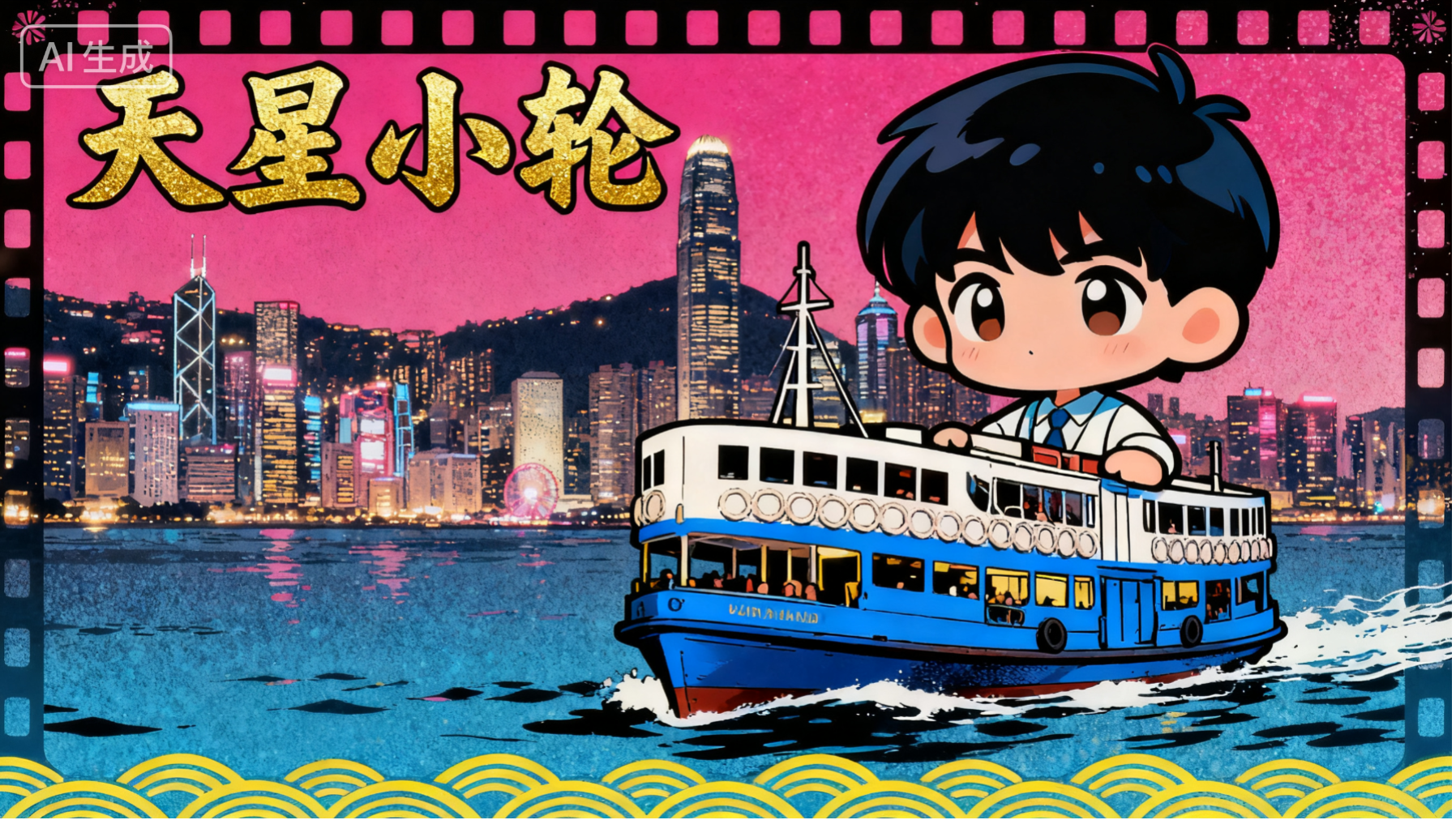 一键生成插画词卡-AI应用集