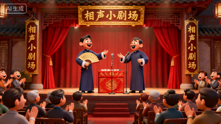 相声小剧场|动画视频【最新版】-AI应用集