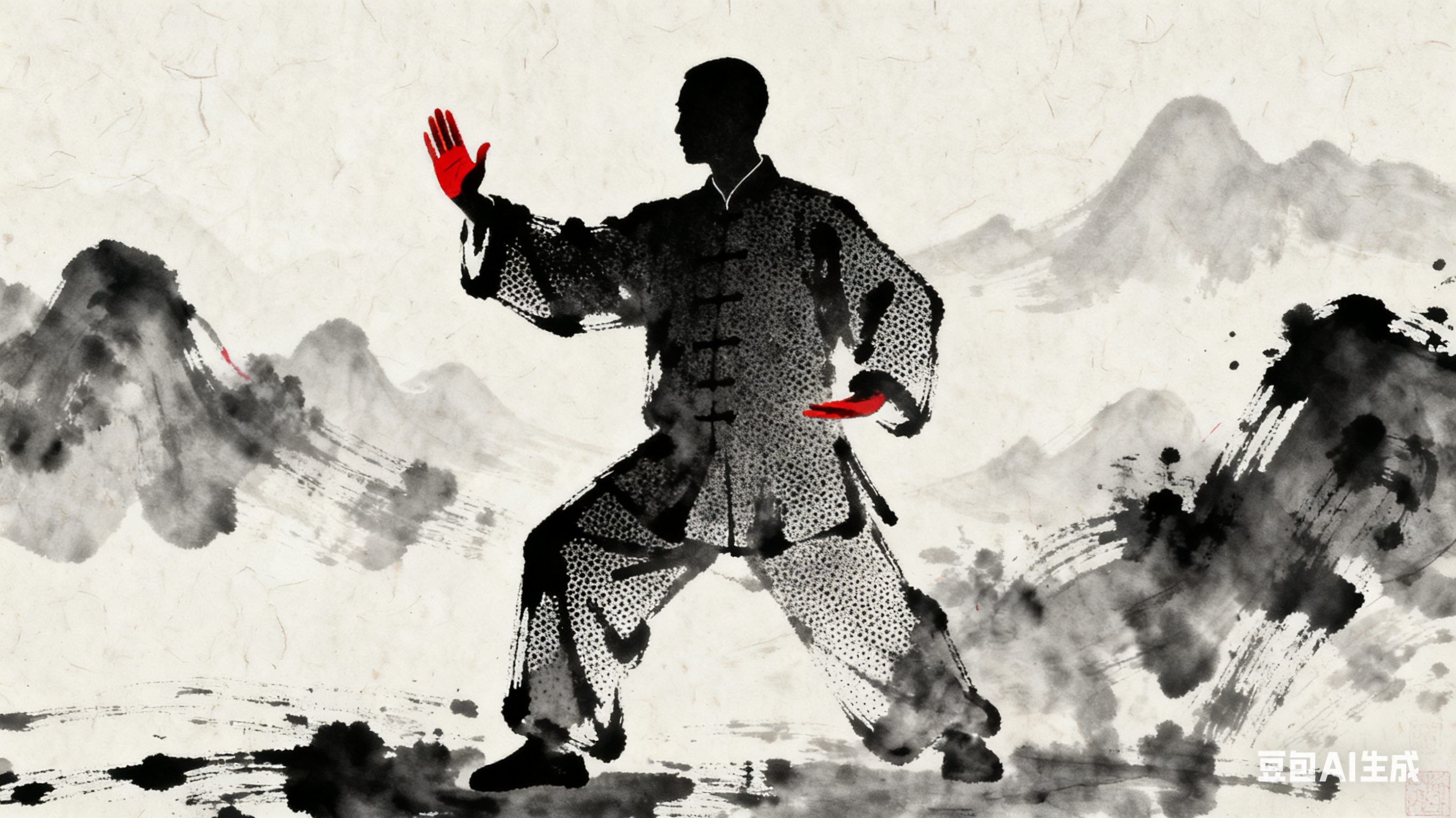 水墨风养生视频【口播】-AI应用集