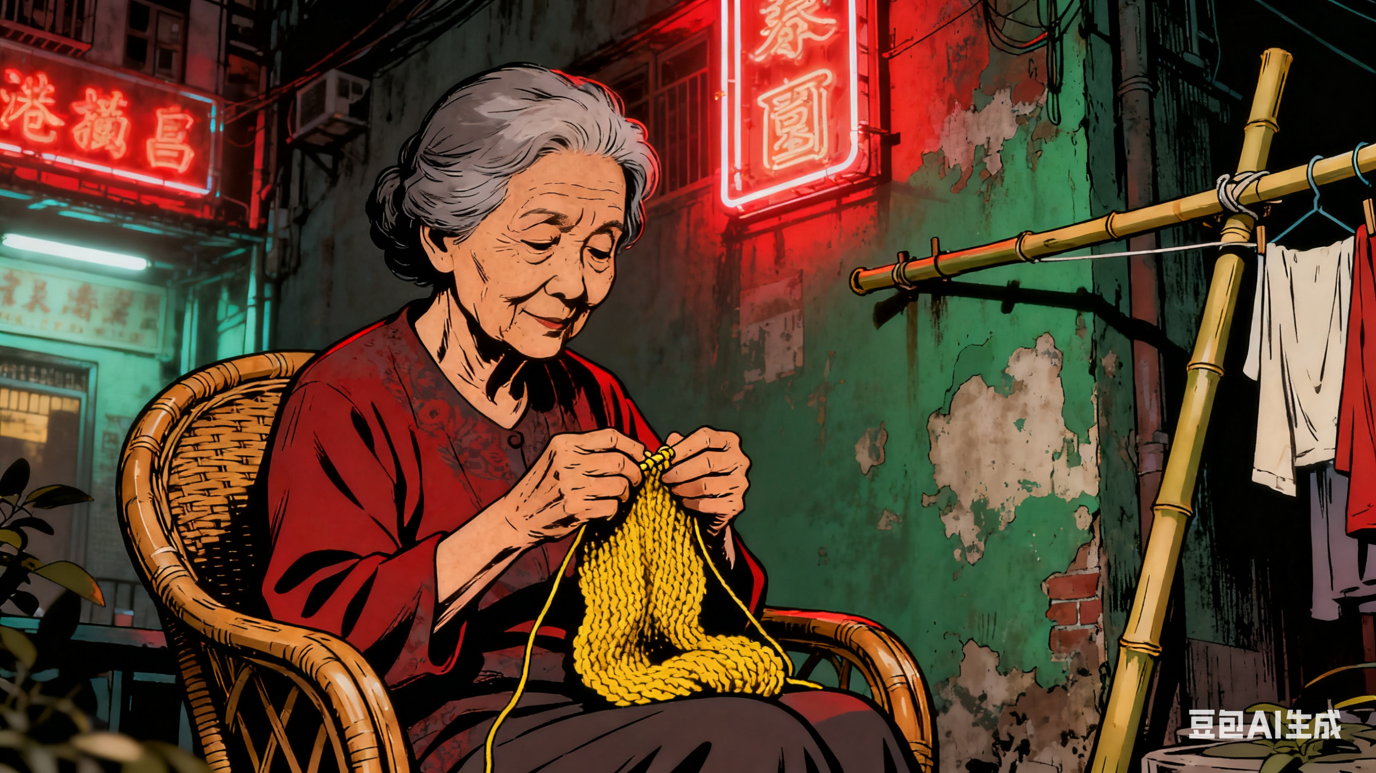 治愈老奶奶视频版【二改版】-AI应用集