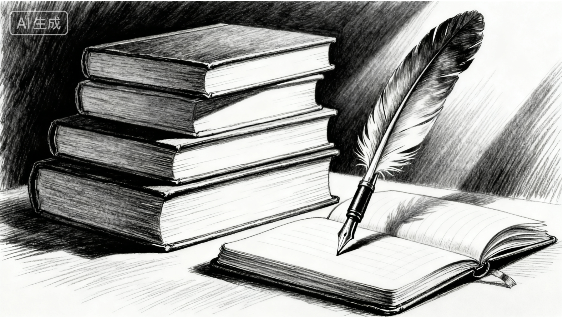 爆款书单视频|铅笔画风格【最新更新】-AI应用集