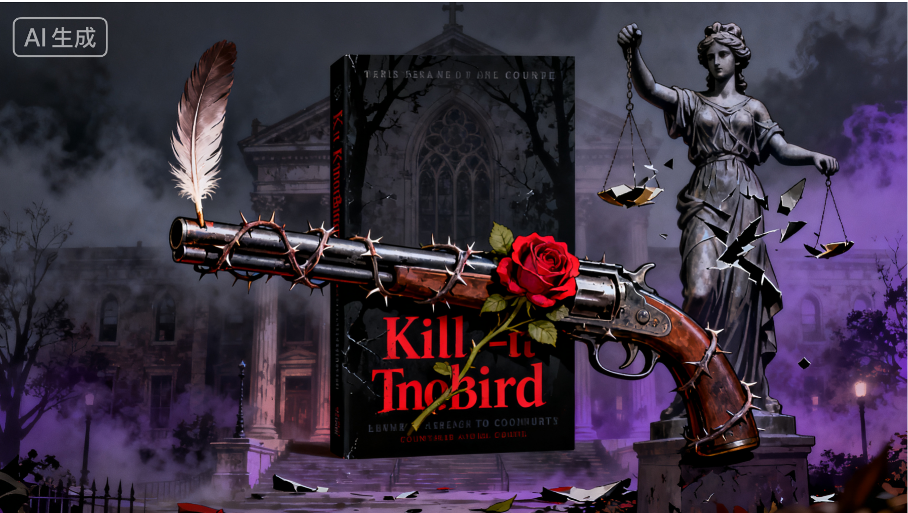 爆款书单视频|暗黑风格-AI应用集